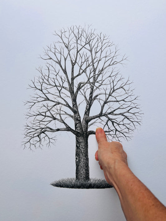 Standing tall Original sketch